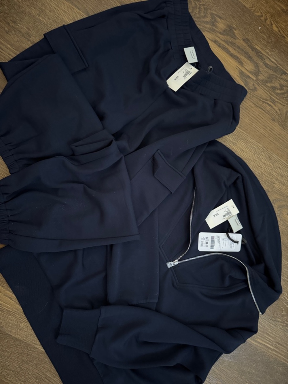 Varley Navy DoubleSoft Jogger Set